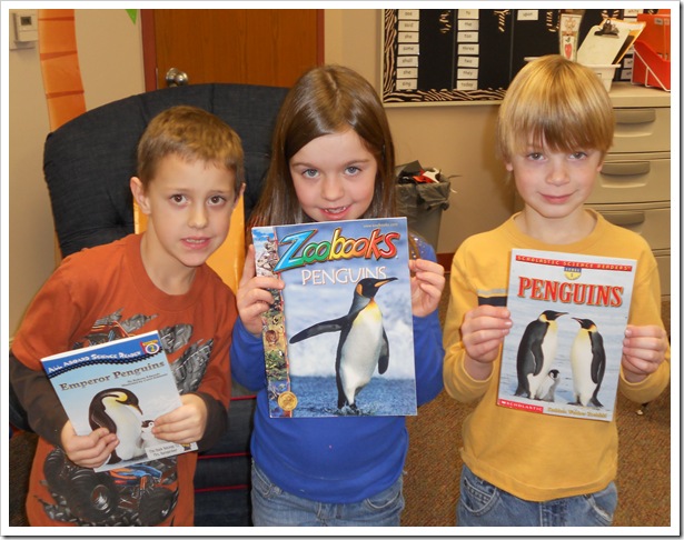 Mrs. Bumgardner's 1st Grade Class: Plenty about Penguins